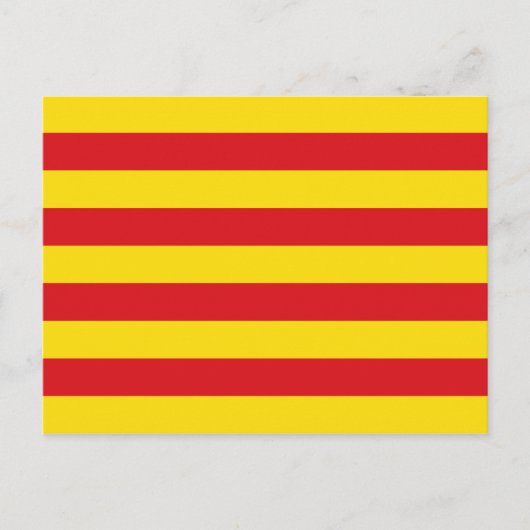 スペイン:カタルーニャのラ・セニエラ ポストカード (正面)