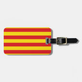 スペイン：カタルーニャのラ・セニエラ ラゲッジタグ (正面横)
