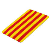 スペイン:カタルーニャ国旗 マグネット (左側)
