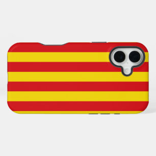 スペイン: カタルーニャ旗 セニェーラ iPhone 16 PLUSケース