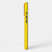 スペイン: カタルーニャ旗 セニェーラ iPhoneケース (左側面)