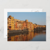 スペイン.カタロニア。ジェローナ。オニヤールの家 ポストカード (正面/裏面)