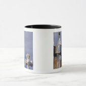 スペイン、カタロニア、バルセロナ。カーサ·バトロ(1906)。3 マグカップ (中央)