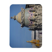 スペイン、カタロニア、バルセロナ。バルセロナの屋上 マグネット (縦)