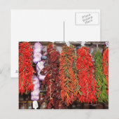 スペイン、カタロニア、バルセロナ、ラボケリア市場 ポストカード (正面/裏面)