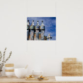 スペイン、カタロニア、バルセロナ。Casa Batllo (1906). 2 ポスター (キッチン)