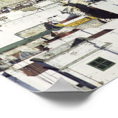 スペイン，カディスの街並み ポスター (角)