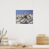 スペイン，カディスの街並み ポスター (キッチン)