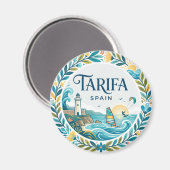 スペイン カディス タリファ マグネット (正面/裏面)