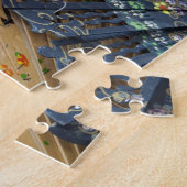 スペイン、カディズ州、セビリア。歴史的サンタ ジグソーパズル (側面)