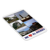 スペイン – カナリア諸島 – エル・ヒェロ – I Love - Magn マグネット (右側)