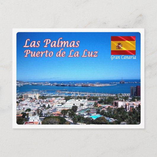 スペイン – カナリア諸島 – グランカナリア – ポストカード (正面)