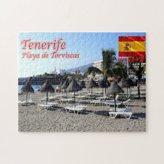 スペイン – カナリア諸島 – テネリフェ – ジグソーパズル (横)
