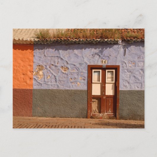 スペイン、カナリア諸島、テネリフェ、ヴィラ ポストカード (正面)