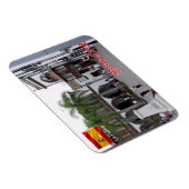 スペイン – カナリア諸島 – ラパルマ – サンタクルーズ –  マグネット (右側)