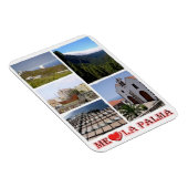 スペイン – カナリア諸島 – ラパルマ – I Love - Magne マグネット (右側)