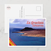 スペイン – カナリア諸島 – ランザロテ – ポストカード (正面/裏面)