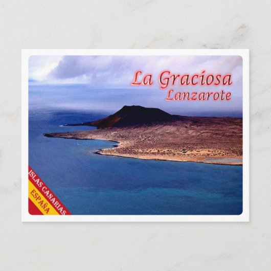 スペイン – カナリア諸島 – ランザロテ – ポストカード (正面)