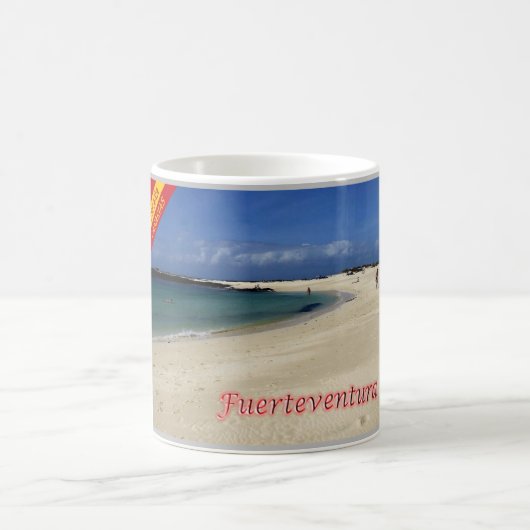 スペイン – カナリア諸島 – Fuerteventura - コーヒーマグカップ (中央)