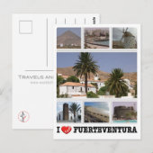 スペイン – カナリア諸島 – Fuerteventura - ポストカード (正面/裏面)