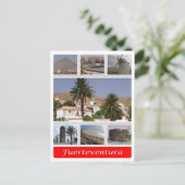 スペイン – カナリア諸島 – Fuerteventura – モザイク – ポストカード (スタンド正面)