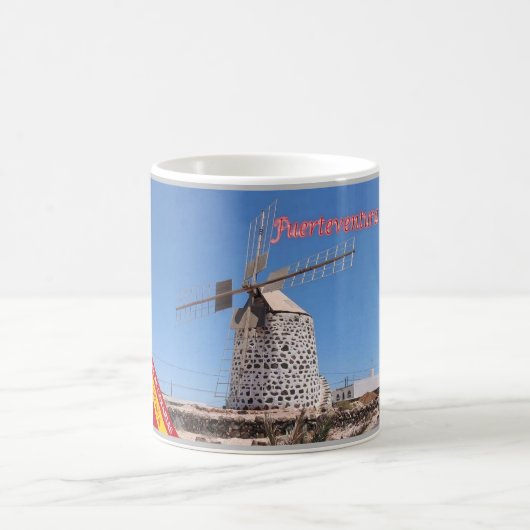 スペイン – カナリア諸島 – Fuertventura - コーヒーマグカップ (中央)