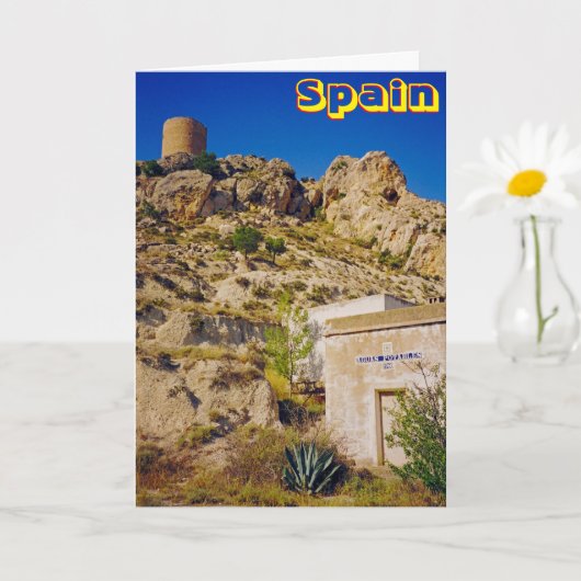 スペイン カード (小さな植物)