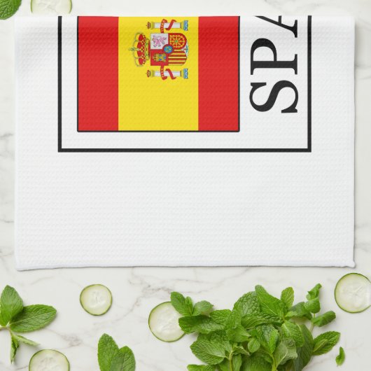 スペイン キッチンタオル (折り畳み)