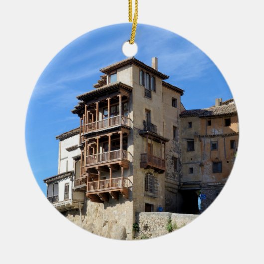 スペイン·クエンカ セラミックオーナメント (正面)