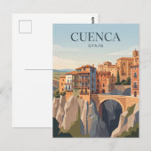 スペイン クエンカ ポストカード (正面/裏面)
