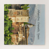 スペイン，グラナダ，アルハンブラ ジグソーパズル (横)