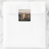 スペイン、グラナダ、アンダルシアのアルハンブラ スクエアシール (バッグ)