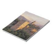 スペイン、グラナダ、アンダルシアのアルハンブラ ノートパッド (回転)