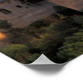 スペイン、グラナダ、アンダルシアのアルハンブラ ポスター (角)