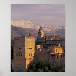 スペイン,グラナダ,アンダルシアAlhambra, 2 ポスター