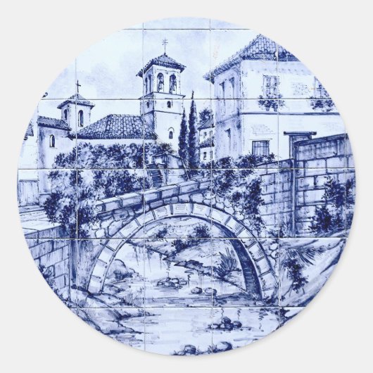 スペイン，グラナダ ラウンドシール (正面)