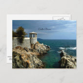 スペイン，コスタブラバ ポストカード (正面/裏面)