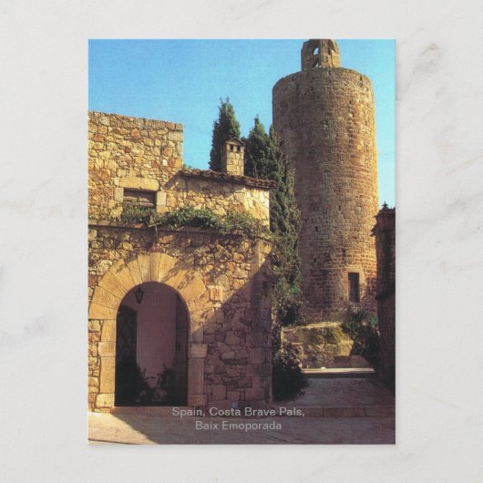 スペイン,コスタブレイブパール, Baix Emoporada ポストカード (正面)