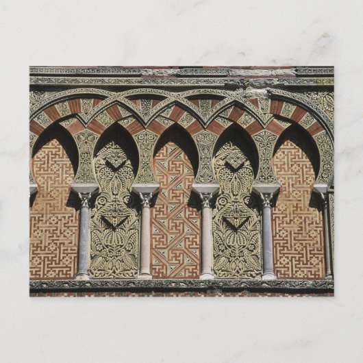 スペイン、コルドバ、ムーア様式のメスキータ（モスク） ポストカード (正面)