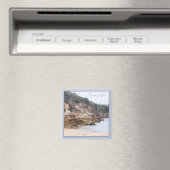 スペイン，コルナ | サンディーベイ海入り口 マグネット (インサイチュ (食洗機))