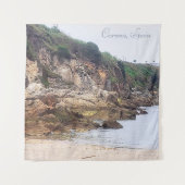 スペイン，コルナ | 海ビューと絶景 タペストリー (正面)