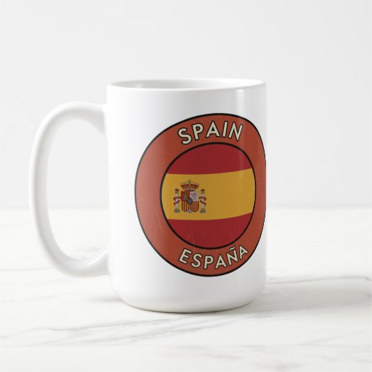 スペイン コーヒーマグカップ (左)