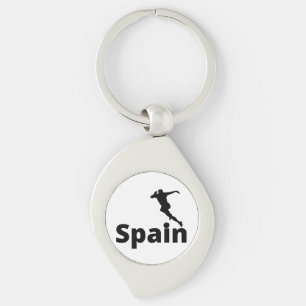 スペイン・サッカー キーホルダー