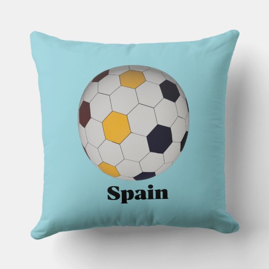 スペイン サッカー クッション (裏面)