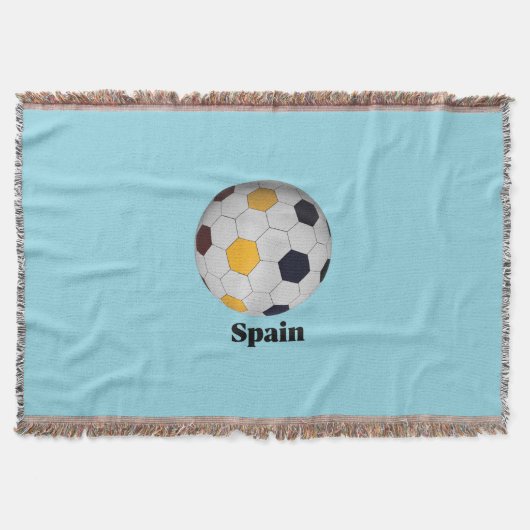 スペイン サッカー スローブランケット (正面)