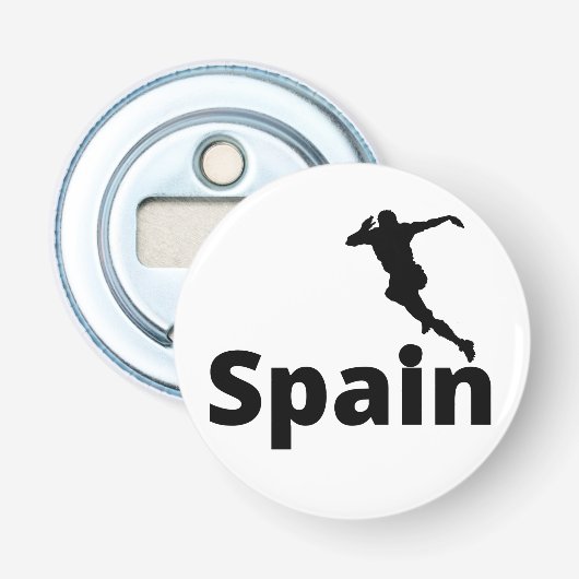 スペイン・サッカー 栓抜き (正面)