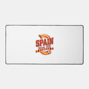 スペイン サッカー 2026 サッカー 太字 国名 タイポグラフィー F デスクマット