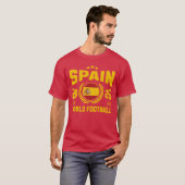 スペイン サッカー 2026 Tシャツ (正面フル)