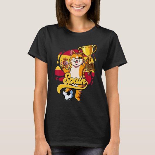 スペイン・サッカー Tシャツ (正面)