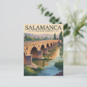 スペイン サラマンカ ローマ橋 ポストカード (スタンド正面)